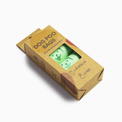 良い値段 中国製造 熱売り 持続可能 堆肥可能 生物分解可能 オーダーメイド ロゴ エコフレンドリー コーンスターチ 無臭 ペット 糞袋 オンライン