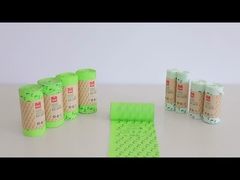 ウォーブ トップ ハンドル コンポスタブル ゴミ袋 キッチン 寝室用 紙巻き